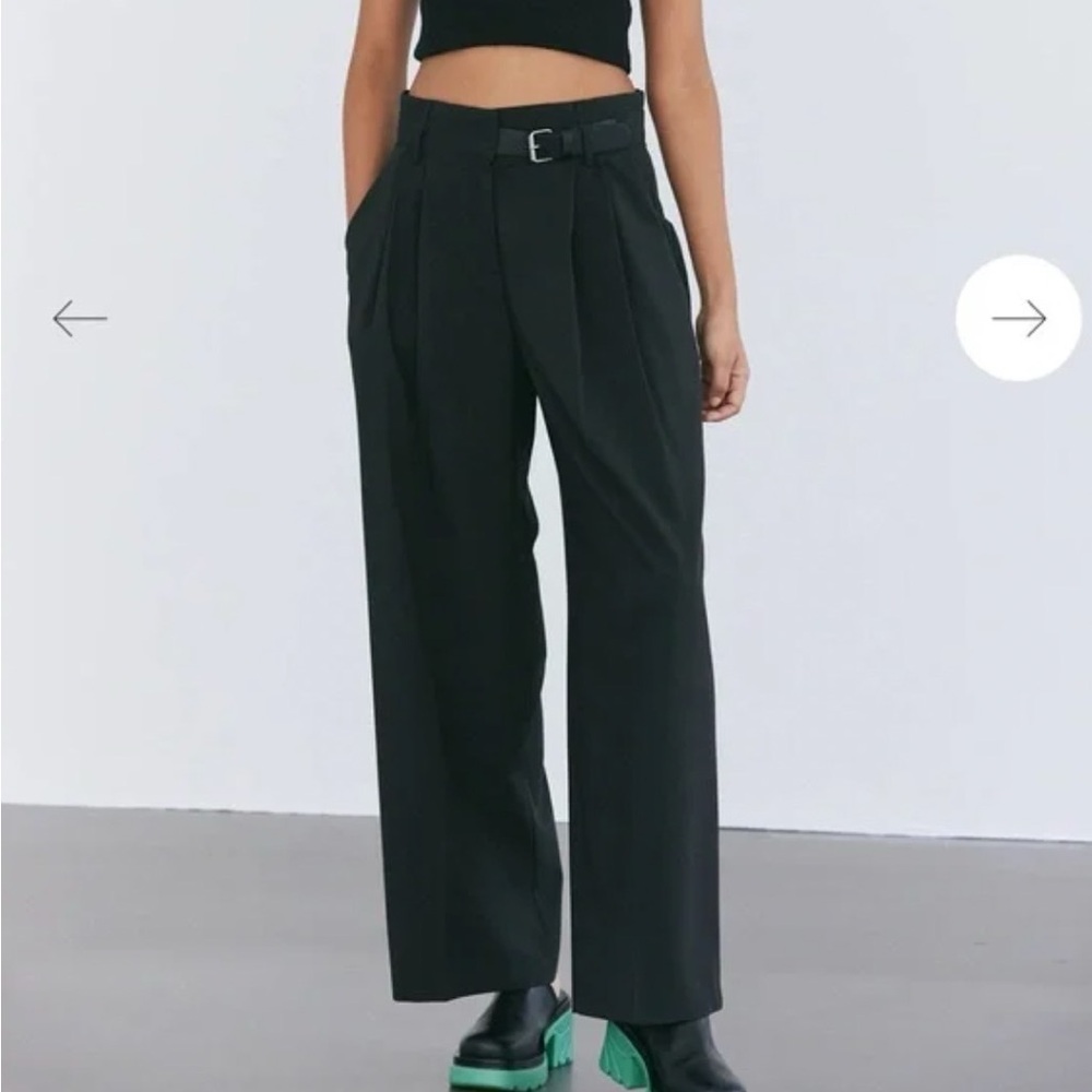 Source Unknown Black Trousers Size Small - image 1